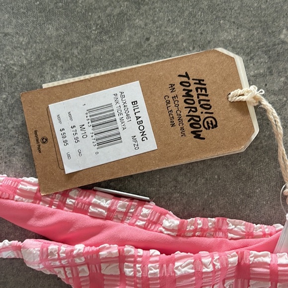 Billabong pink tide maya thong - Picture 2 of 3